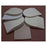 Econoline Products Pad Orthopedic Heel Skived Felt 4X2.75" 1/4" Thick Adhesive White 100/Package - 1008500