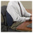 Patterson Medical Cushion Backrest Relax-A-Bac Sitback Lumbar Black Cotton/Polyester Cover Ea - 567305