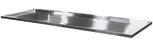 Mortech Manufacturing Company Tray, Autopsy 304 S/Stl 500Lb 31"X82"X1 1/2" D/S - T3614