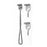 Miltex-Integra Retractor Volkman 8-3/4" Blunt 6 Prong Stainless Steel Ea - 11-554