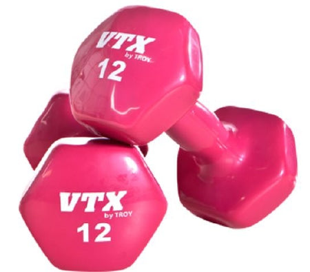 CanDo - Dumbbell Hexagon Heads 12 lbs. - 10-0549