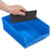 Uline - Bin Divider 4 X 8-1/2 Inch Black Plastic - S-13398D