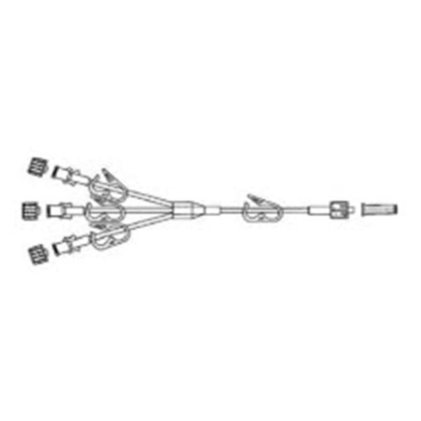 Churchill Mfg Iv Extension Set 7" Trifuricated Male/Female Luer Lock 50/Ca - AMS-530