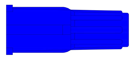 Mps Medical Cap, N/Vented End (100/Bx) - DD-001-35