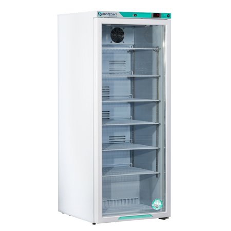 Corepoint Scientific White Diamond Series - Refrigerator Laboratory Use 10.5 cu.ft. 1 Swing Glass Door Cycle Defrost - Horizon Scientific - PR101WWG/0