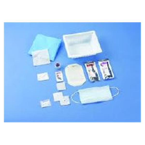 Churchill Mfg Tray Dressing Change With Vinyl Gloves/Polylined Drape Lf 20/Ca - AMS-7180-3