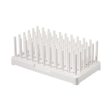 Nalgene - Peg Rack Test Tube Rack 14 to 17 mm Tube Size White 2-3/4 X 4-1/8 X 7-1/3 Inch - 5977-0017