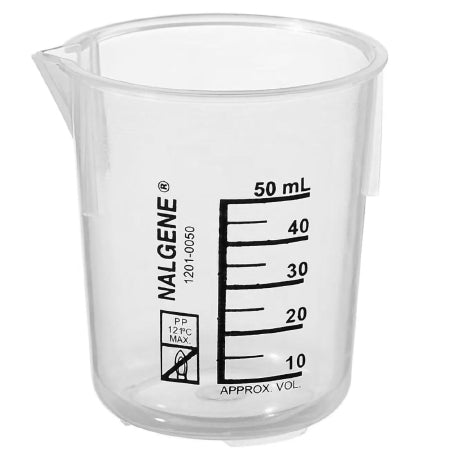 Nalgene - Laboratory Beaker Griffin Low-Form Polypropylene 50 mL - 1201-0050