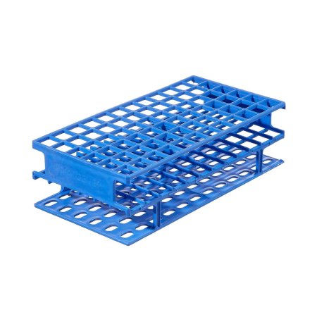Nalgene Unwire - Centrifuge Tube / Test Tube Test Tube Rack 72 Place 13 mm Tube Size Blue 2-1/4 X 4 X 7-3/4 Inch - 5976-0313