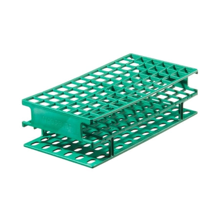 Nalgene Unwire - Centrifuge Tube / Test Tube Test Tube Rack 72 Place 13 mm Tube Size Green 2-1/4 X 4 X 7-3/4 Inch - 5976-0413