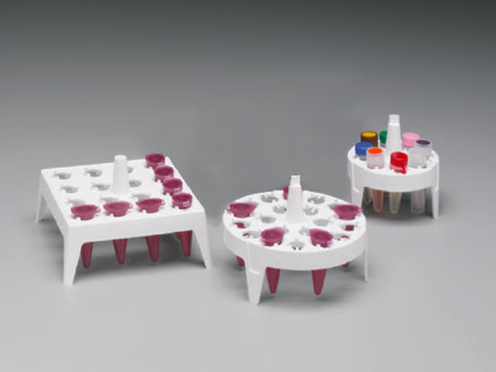 Thermo Scientific Nalge Floating Microtube Rack Microtube Rack Ne 20 Place 1.0, 1.2, 1.5, 2.0 Ml Tube Size White - 5974-1015