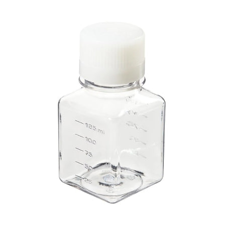 Nalgene - Media Bottle Square PETG 125 mL (4 oz.) - 342040-0125