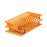 Nalgene Unwire - Centrifuge Tube / Test Tube Test Tube Rack 72 Place 13 mm Tube Size Orange 2-1/4 X 4 X 7-3/4 Inch - 5970-0113