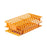 Nalgene Unwire - Centrifuge Tube / Test Tube Test Tube Rack 72 Place 16 mm Tube Size Orange 2-3/4 X 5 X 9-3/4 Inch - 5970-0116