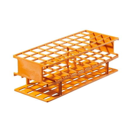 Nalgene Unwire - Centrifuge Tube / Test Tube Test Tube Rack 40 Place 20 mm Tube Size Orange 3-1/4 X 4 X 9-3/4 Inch - 5970-0120