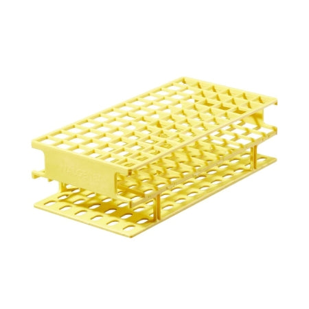 Nalgene Unwire - Centrifuge Tube / Test Tube Test Tube Rack 72 Place 13 mm Tube Size Yellow 2-1/4 X 4 X 7-3/4 Inch - 5970-0213