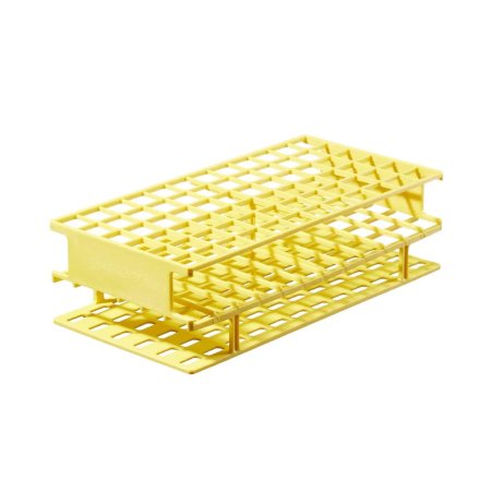 Nalgene Unwire - Centrifuge Tube / Test Tube Test Tube Rack 72 Place 16 mm Tube Size Yellow 2-3/4 X 5 X 9-3/4 Inch - 5970-0216