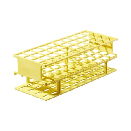 Nalgene Unwire - Centrifuge Tube / Test Tube Test Tube Rack 40 Place 20 mm Tube Size Yellow 3-1/4 X 4 X 9-3/4 Inch - 5970-0220