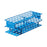 Nalgene Unwire - Centrifuge Tube / Test Tube Test Tube Rack 40 Place 20 mm Tube Size Blue 3-1/4 X 4 X 9-3/4 Inch - 5970-0320