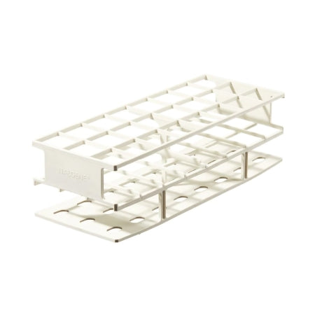 Nalgene Unwire - Centrifuge Tube / Test Tube Test Tube Rack 24 Place 30 mm Tube Size White 3-2/3 X 4-1/4 X 11 Inch - 5970-0030