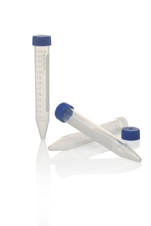 Nunc - Centrifuge Tube Conical Bottom Plain 15 mL Without Color Coding Screw Cap Polypropylene Tube - 339651