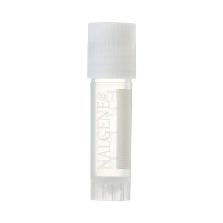 Thermo Scientific Nalgene - Cryogenic Tube Conical Bottom, Skirted Plain 47.5 mm Length 2 mL Without Color Coding Screw Cap Polypropylene Tube - 5000-0020