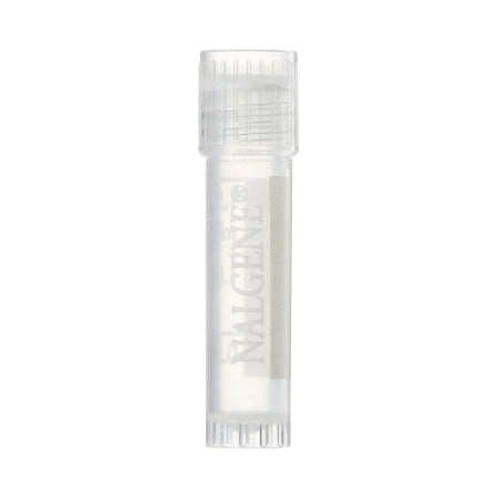 Thermo Scientific Nalgene - Cryogenic Tube Conical Bottom, Skirted Plain 47.5 mm Length 1.5 mL Without Color Coding Screw Cap Polypropylene Tube - 5000-1020