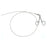 BR Surgical, Grasper Cystoscopy Alligator 5Fr 1.7Mm Stainless Steel 80Cm Ea - BR966-7800-800