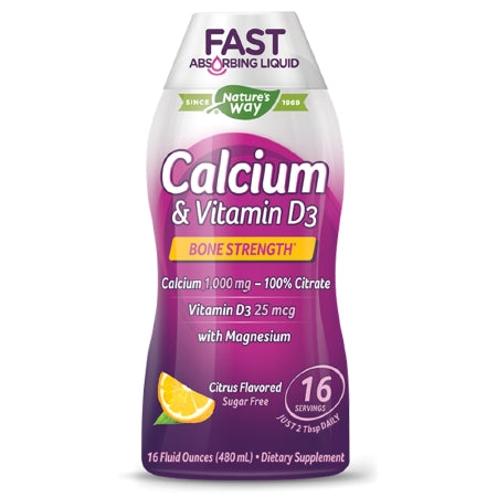Schawbe North America Calcium+Vitamin D3, Liq Wellesse 1000Iu 16Oz - 37140138816