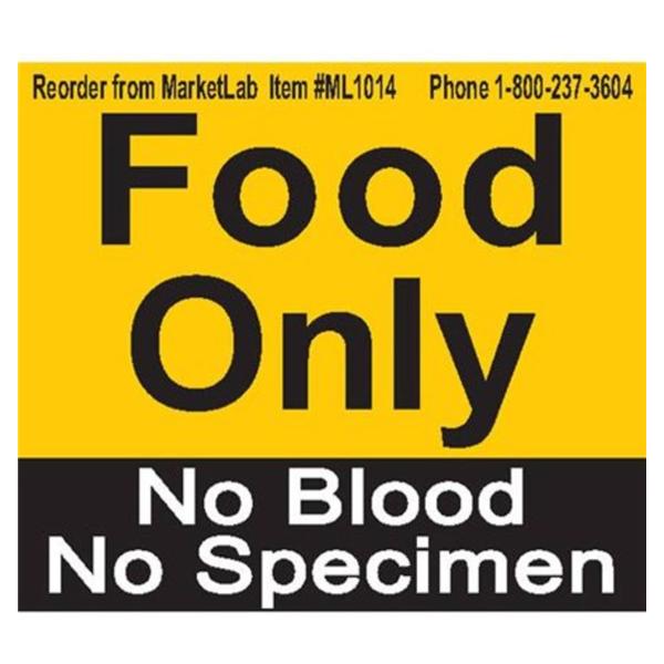 Marketlab Magnet Label Yellow/Black 2/Pk - 1014