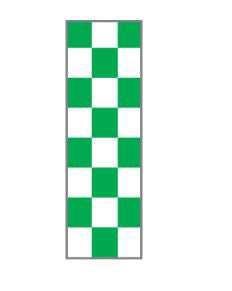 Key Surgical Id Sheet Tape Multipurpose Label Pattern Green / White 8-1/2 X 11 Inch - T-220-0103