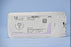 J & J Healthcare Systems Coated Vicryl Suture with Needle Absorbable Coated Violet Suture Braided Polyglactin 910 Size 2-0 27 Inch Suture 1-Needle 36.4 mm Length 5/8 Circle Taper Point Needle - J375H