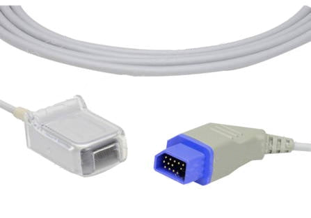 Nihon Kohden America - Extension Adapter Cable 14 Inch Pin For use with spo2 sensor extension cable - JL-631P