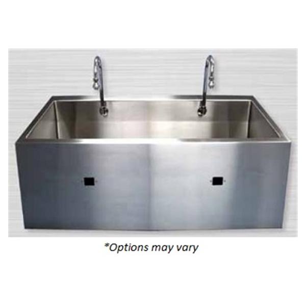Mac Medical Sink Scrub 20.5X23.5X47" #4 Finish Sloping Basin Ea - ES47-IR