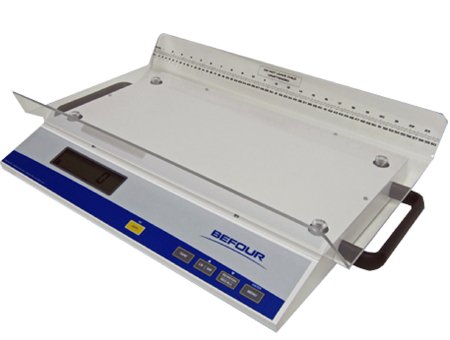 Befour - Baby Scale Digital Display 45 lbs. Capacity White Battery Operated - MX202