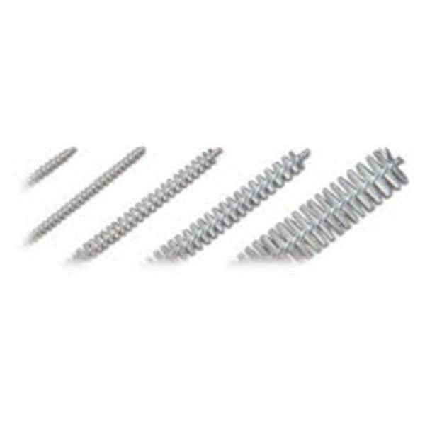 Aspen Surgical Brush Instrument Cleaning Safeclean 12"X4Mm Nylon Bristle White 2/Pk - 241032BBG