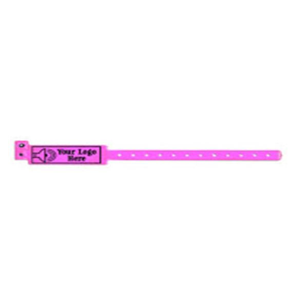 Precision Dynamics Corp. Wristband Identification Clearimage Vinyl Lavender 500/Box - 420P-23-PDM