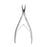 Miltex-Integra Nipper Nail Meister-Hand 6" Straight Double Spring Stainless Steel Ea - MH40-227-SS