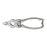 Miltex-Integra Nipper Nail 4-1/2" Petite Concave Jaw Double Spring Stainless Steel Ea - 40-219PT