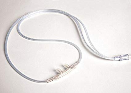 Sun Med - Nasal Cannula Low Flow Delivery Pediatric Curved Prong / NonFlared Tip - 16SOFT-PED-7-50