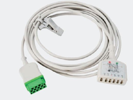 Vyaire Medical Leadwire 12 Inch / 6 Leae Wire For Use With Monitors - 2017005-002