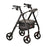Nova Ortho-Med 4 Wheel Rollator Star 8 Black Aluminum Frame - 4258BK