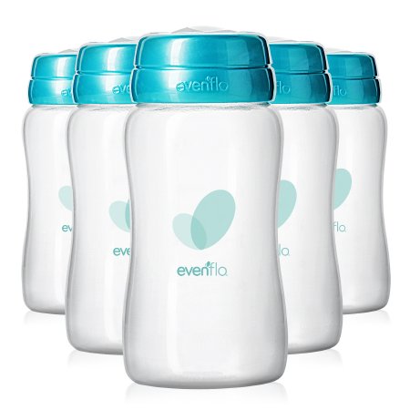 Evenflo Breast Milk Collection Bottle  Advanced 5 Oz. Food Grade Material - 1286111