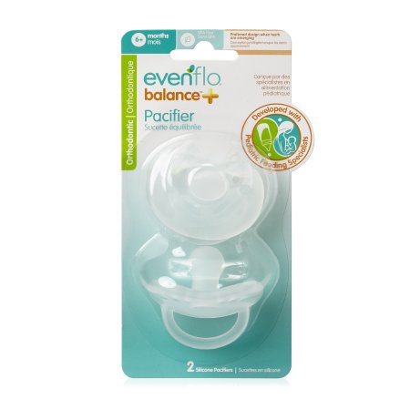 Evenflo Pacifier  Feeding Balance + Stage 2 Ages 6 Months And Up - 2722211