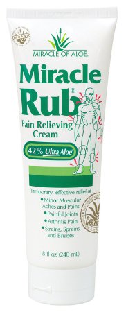 Miracle Rub - Topical Pain Relief Cream 8 oz. - 102