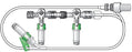 Rymed Technologies Extension Set, W/Dbl 4Way Stopcock Tubing 28" (50/Bx 4Bx/Cs) - RYM-5942-28Y