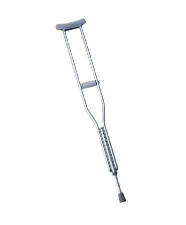 Medline - Underarm Crutches Aluminum Frame Youth / Adult / Tall Adult 300 lbs. Weight Capacity - MDS80536HW
