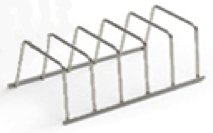 Midmark  Vertical Sterilization Pouch Rack 5 Slot - 002-2108-01
