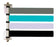 Omnimed Exam Room Signal Flag Wall Mount 4 Flags 8 Inch Length - 291714