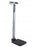 Health O Meter Column Scale With Height Rod  Digital Display 500 Lbs. Capacity Black Battery Operated - 500KL-BT